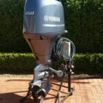 Used 2015 Yamaha 150hp 4 Stroke 25 Shaft Outboard Motor