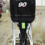 2008 Mercury 90hp 2 Stroke Tiller Long-shaft outboard motor