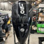 Used 2018 Mercury 150hp EFI 4 stroke, XL shaft 25″ long shaft