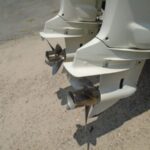 Pair 2017 Suzuki 150hp 4 Stroke 25” Outboard Motor - Image 3