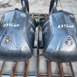 Pair 2018 Yamaha V6 250 HP 4-Stroke 25″ Outboard Motors - Image 2