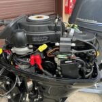 2016 Mercury 20 hp, 4 stroke Outboard Motor remote steer, power tilt - Image 3