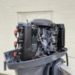 2003 Yamaha 90HP 2 Stroke 20″ Shaft Outboard Motor - Image 4