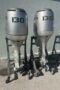 Pair 2002 HONDA 130HP 4 STROKE OUTBOARD MOTOR WITH 25″ SHAFTs