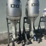 Pair 2002 HONDA 130HP 4 STROKE OUTBOARD MOTOR WITH 25″ SHAFTs - Image 2