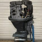 2003 Yamaha 90hp F90LRB 4 Stroke outboard motor standard 20” inch shaft length - Image 4