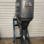 2008 Yamaha 115hp 4 Stroke 20 Shaft Outboard Motor - Image 2