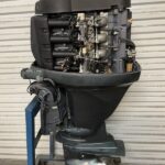 2003 Yamaha 90hp F90LRB 4 Stroke outboard motor standard 20” inch shaft length - Image 3