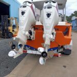 Pair Evinrude 115hp Etec 4 Stroke Outboard Motors - Image 2