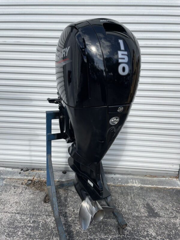 2020 Mercury 150hp EFI Four Stroke outboard motor 25” inch shaft - Image 2
