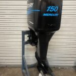 1997 Mercury 150hp 150XL outboard motor 25” inch shaft length with power trim - Image 2