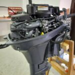 2012 Yamaha F9.9hp 9.9JMHS 4-stroke short-shaft Outboard Motor - Image 4