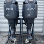Pair 2006 Yamaha 200hp HPDI 2 stroke 25” Outboard Motor - Image 2