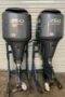 Pair 2006 Yamaha F250 4-Stroke EFI 25” outboard-motors