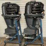 Pair 2006 Yamaha F250 4-Stroke EFI 25” outboard-motors - Image 2