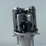2008 Yamaha 350hp 4-Stroke 30 Shaft Outboard Motor. - Image 3
