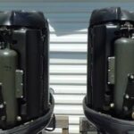 Pair 2010 Yamaha 350hp 4 Stroke 25 Shaft Outboard Motor - Image 4