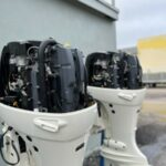 Used Pair 2015 Suzuki 140hp 4 Stroke 25” Outboard Motors - Image 4