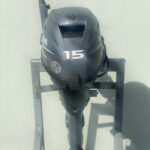Yamaha 15hp 4-stroke outboard-motor with-handle
