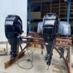 Pair 2007 Mercury 250xl 250hp Verado 4-Stroke Outboard Motor - Image 2