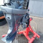 2008 Yamaha 40hp 4 Stroke 20” Outboard Motor - Image 4
