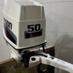 Used Johnson 50hp 2 Stroke 20 Shaft Outboard Motor