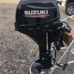 Suzuki 20hp 4 Stroke Long Shaft EFI Remote Outboard Motor - Image 2