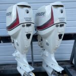 Twin 2014 Evinrude-Etec 150HP 2-Stroke-25-Shaft Outboard Engine