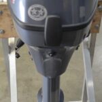 2004 Yamaha 8hp high thrust 4-stroke 20in Remote outboard motor - Image 2
