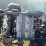 Pair 2010 Suzuki 200hp 4 Stroke 25” Outboard Motor - Image 4