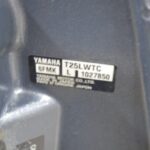 2020 Yamaha 25hp High Thrust 20in 4 stroke remote outboard motor - Image 3