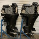 Pair 2010 Suzuki 250hp 4 Stroke 25” Outboard Motor - Image 3