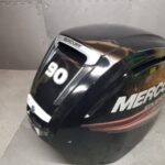 OEM Mercury 75 90 115 HP 4 Stroke Top Cowl Assy 8M0159539 Fits 2014+