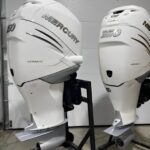 Twin 2017 Mercury 350XL 350hp 4 Stroke 25” Outboard Motors