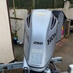 2013 Honda 250hp V-Tec 4 Stroke 25” Outboard Motor - Image 4