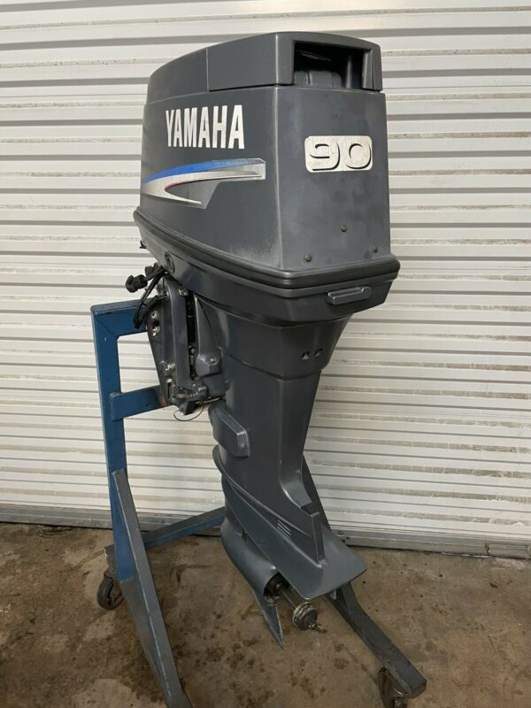 2004 Yamaha 90hp 2 Stroke 25” Outboard Motor - Image 2