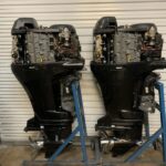 Pair 2010 Suzuki 250hp 4 Stroke 25” Outboard Motor - Image 4