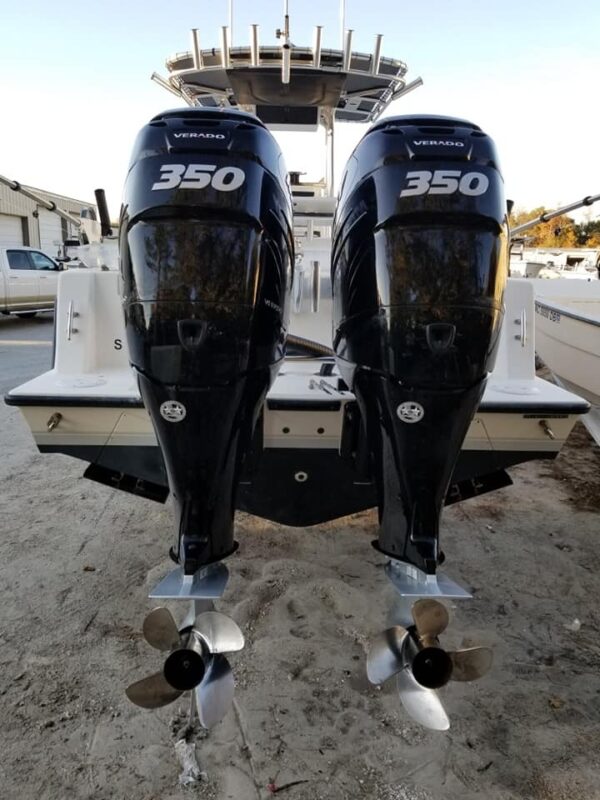 Twin 2019 Mercury 350hp Verado 4-Sroke Outboard Motor - Image 2