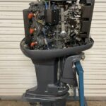 1998 Yamaha 200hp SaltSeries 2-Stroke 25” Outboard Motor - Image 3