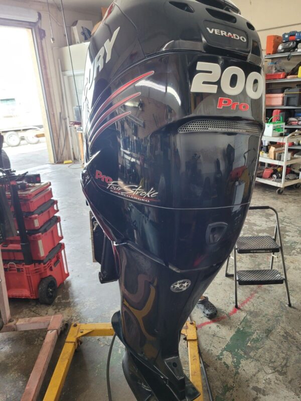 2013 Mercury 200hp PRO Verado 4 Stroke Outboard Motor - Image 2