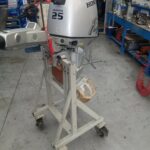 2009 Honda 25hp 4 Stroke 15” Outboard Motor - Image 2