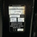 2005 Mercury 50hp 4 Stroke 20 Shaft Outboard Motor - Image 4