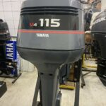 1999 Yamaha 115hp 2 Stroke XL 25 Shaft trim-tilt Outboard Motor - Image 2