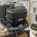 1999 Yamaha 115hp 2 Stroke XL 25 Shaft trim-tilt Outboard Motor - Image 3