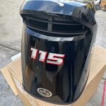 OEM Suzuki DF115 Top Cover Hood Cowl 61401-90811-YAY - Image 2