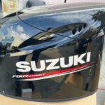 OEM Suzuki DF115 Top Cover Hood Cowl 61401-90811-YAY - Image 3