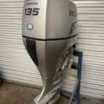 2008 Honda 135hp 4 stroke EFI  25” inch Outboard Motor - Image 2