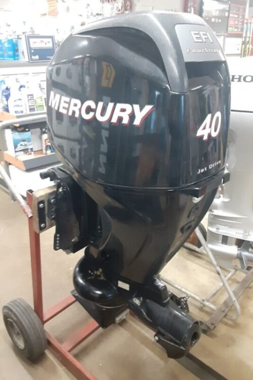 2009 Mercury 40hp Jet efi 4 stroke outboard motor