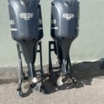 2013 PAIR YAMAHA 350HP 4 STROKE OUTBOARD MOTORS WITH 25″ SHAFTS