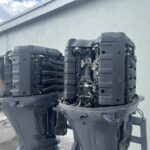2013 PAIR YAMAHA 350HP 4 STROKE OUTBOARD MOTORS WITH 25″ SHAFTS - Image 4